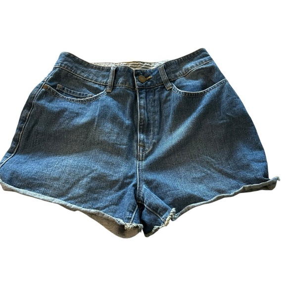 Roxy women's size 27 raw hem denim shorts - Picture 1 of 3
